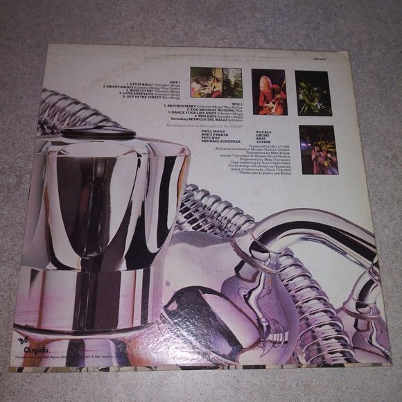 UFO ‎– "Force It" LP Chrysalis ‎– CHR 1074 - Picture 2 of 4